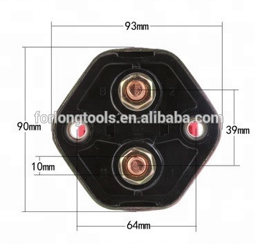 Automotive Universal Battery Isolator Disconnect Switch Drawing Reference for Easy Installation