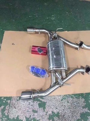 Universal Glossy Polished Stainless Steel Exhaust Pipe Ideal for Replacing Old Pipe and Enhancing Performance on Infiniti Q50