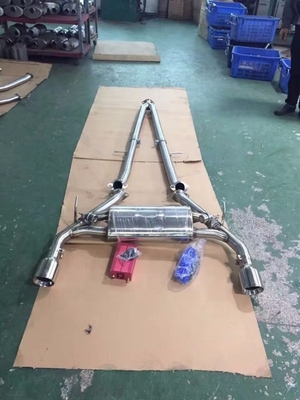 Universal Glossy Polished Stainless Steel Exhaust Pipe Ideal for Replacing Old Pipe and Enhancing Performance on Infiniti Q50