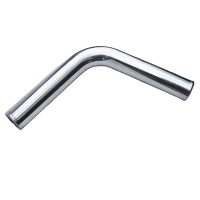 75 Degree Angle Round Head Code Aluminum Intake Turbo Charge Pipe with 500mm 63mm Pipe Diameter and 1.6mm Pipe Thickness