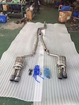 Glossy Surface Automobile Exhaust Pipe Replace/Repair Purpose for BMW 5 Series 520 523 525 528 530 535 F10 F18 Up to M5