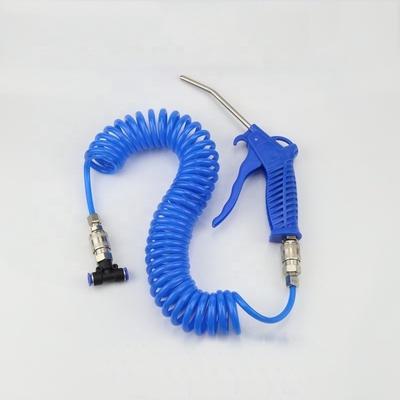 Customized Support 5m Recoil Hose Pipe Air Duster Blow Gun Average Air Consumption for Car Truck Lorry Dust Blower Cleaning