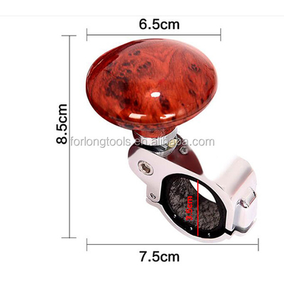 Car Steering Modification Resin and Zinc Plated Steering Wheel Knob Perfect for Replacing/Repairing OE NO. Standard