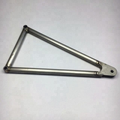 Purpose Replace/Repair 13-5/8'' 1 Hole Tab Titanium Sprint Car Part with Universal Design and 0.065'' Wall Thickness