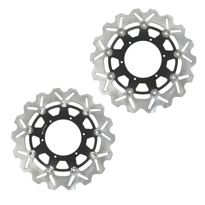 105mm ID 300MM Stainless Steel Motorcycle Floating Brake Disc for BMW F 650 F 650 CS F 650 GS 4.5mm Thickness and Braking