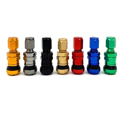 Universal Year TPMS TR525 Tubeless Tire Valve Stem with Dust Cap Aluminum Improved Tire Pressure Monitoring