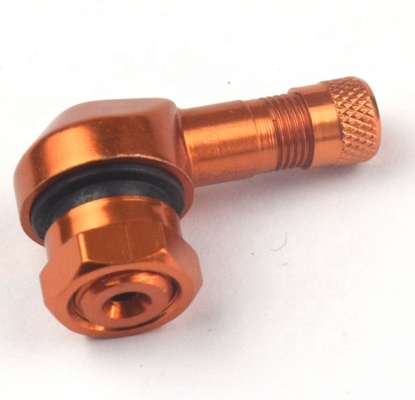 40mm Length Universal Car Fitment Motorcycle Tyre Valve Cap with Aluminum Body and Long-Lasting Brass Core