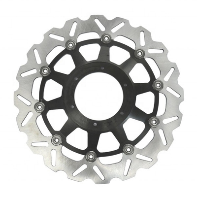 6 Mounting Hole 330MM Stainless Steel Motorcycle Floating Brake Disc Rotor for Honda CBR929 RR CBR954 RR and Performance