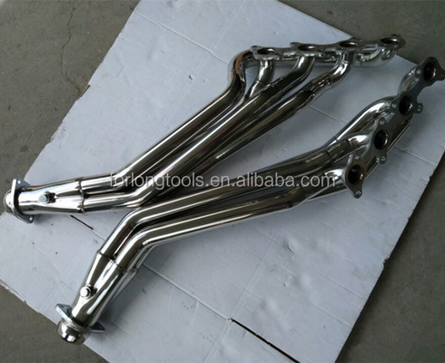 Universal Car Model FOR FORD MUSTANG 5.0L V8 STAINLESS STEEL EXHAUST MANIFOLD LONG TUBE HEADER for Improved Exhaust Flow