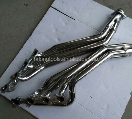 Universal Car Model FOR FORD MUSTANG 5.0L V8 STAINLESS STEEL EXHAUST MANIFOLD LONG TUBE HEADER for Improved Exhaust Flow