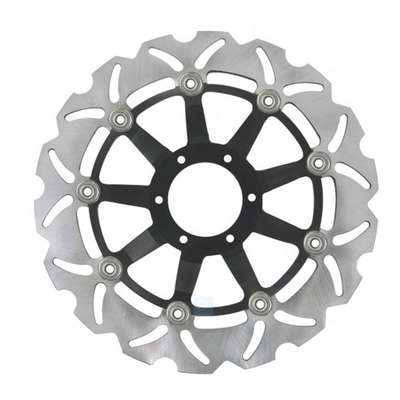 6 Mounting Holes 296MM Stainless Steel Motorcycle Floating Brake Disc Rotor for Honda CBR F 600 Crossrunner 800 VFR 800