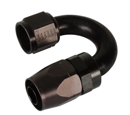 Universal Car Fitment Performance Aluminum AN4 AN6 AN8 AN10 Swivel Fittings with 45 Degree Angle Connections