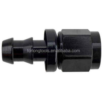 Universal Car Fitment Performance Aluminum AN4 AN6 AN8 AN10 Swivel Fittings with 45 Degree Angle Connections