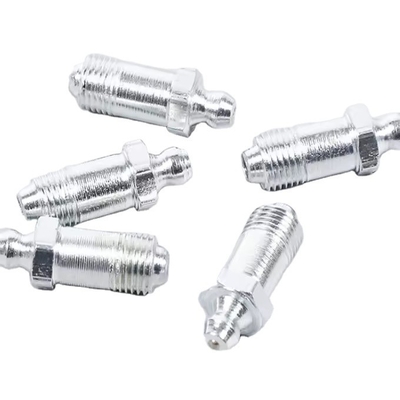 1/4&quot;-19 BSP Grease Nipple Cap Stainless Steel Straight Fitting 90 degree for Transportation Equipment Customized Support OEM