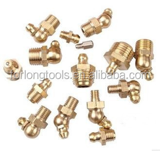 1/4&quot;-19 BSP Grease Nipple Cap Stainless Steel Straight Fitting 90 degree for Transportation Equipment Customized Support OEM