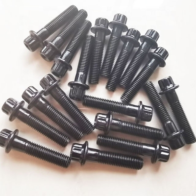 Universal Split Rim Steel Bolts M7 x 32mm for BBS Wheels High Tensile Chrome Plated