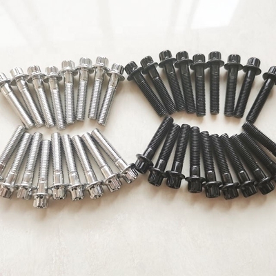 Universal Split Rim Steel Bolts M7 x 32mm for BBS Wheels High Tensile Chrome Plated