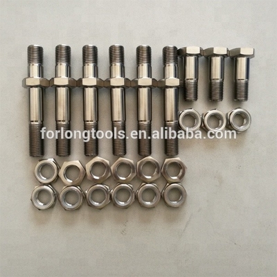 6AL-4V Titanium Alloy GR5 Finish Bolt Kit for Sprint Car Race Bolt One Nut Stud Performance