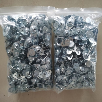 Custom-Made DZUS Fastener 7/16 Self-Ejecting Steel Slotted Head .500 Grip With Spring Back Plates for Replacement/Repair