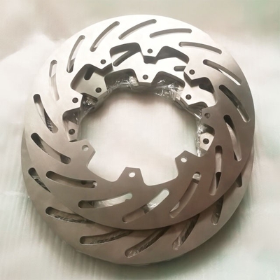 12 x .360 8 x 7&quot; Bolt Circle Universal Sprint Car Titanium Inboard Brake Rotor Universal Fitment with Titanium Finish