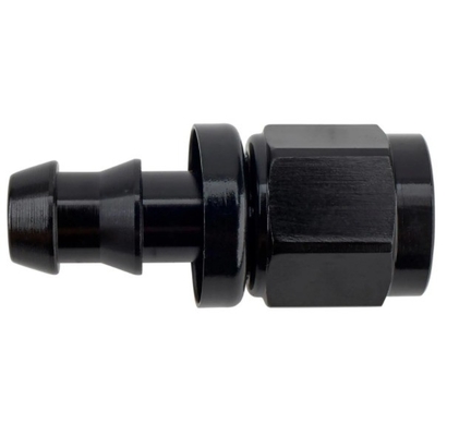 Customized Support Round Head Code Black Aluminum Push-On Hose End Fitting Kit AN6 9PCS Female Connection and Durable