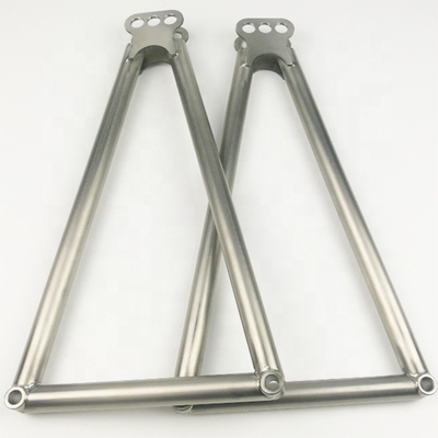 Sprint Car Triple-X Universal Fitment Easy Installation Jacobs Ladder with Natural Titanium 13 5/8&quot; 14&quot; and Three Holes