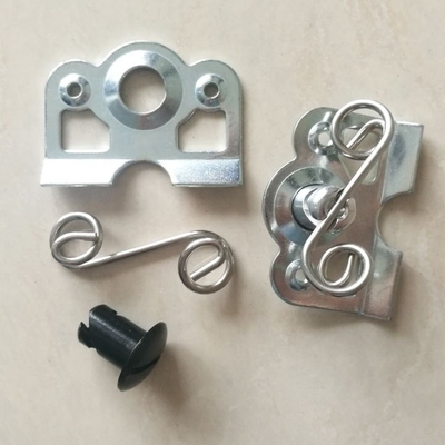 Universal Steel Quick Turn Dzus Back Plate 1 3/8 Fastener Mounting Brackets Hassle-free Installation for All Car Models
