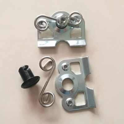 7/16&quot; Aluminum Black Buttons Quarter Turn Dzus With 1-3/8&quot; Spring Backing Plate Aluminum Universal Year for Replace/Repair