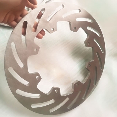 Universal Precision Engineering 12 inch Titanium Slotted Rear Inboard Brake Rotor for Sprint Car Performance