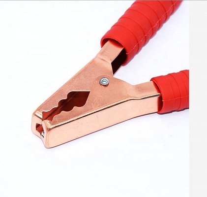 200A Safety Heavy Duty Brass Battery Alligator Clamps Universal PVC Insulator Strong Alligator Clips for Car