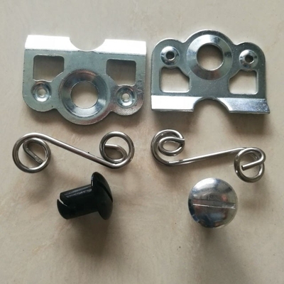 Universal 7/16&quot; Heavy-Duty Aluminum Dzus Button with Steel Springs and Back Plates Superior Replacement/Repair Option