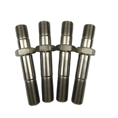 6AL-4V Titanium Alloy Natural Finish SPRINT CAR TITANIUM RADIUS ROD BOLT 1/2&quot;-20 x 1-3/8&quot;Hex Head Bolts with DIN Standard