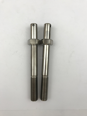 6AL-4V Titanium Alloy Natural Finish SPRINT CAR TITANIUM RADIUS ROD BOLT 1/2&quot;-20 x 1-3/8&quot;Hex Head Bolts with DIN Standard