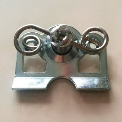 Universal Silver Steel Self Ejecting Dzus 7/16 With Steel 1-3/8&quot; Spring Backing Plate For Professional Grade Applications
