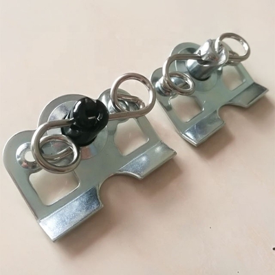 Universal Silver Steel Self Ejecting Dzus 7/16 With Steel 1-3/8&quot; Spring Backing Plate For Professional Grade Applications