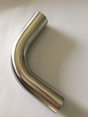 Welding Connection 25mm*1.5mm 90 Degree Elbow Exhaust Pipe made of Stainless Steel 304 Material for Industrial