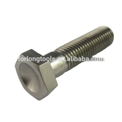 Sprint Car 5/16&quot;-24 x 1-1/2&quot; UNF Titanium Hex Head Bolt DIN Standard made of 6AL-4V Titanium Alloy with Natural Finish