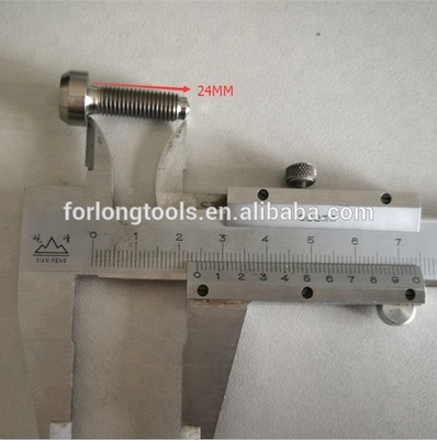DIN Standard Titanium Finish M7*24MM Bolt and Perfect for TITANIUM SPLIT RIM WHEEL Ready to Ship