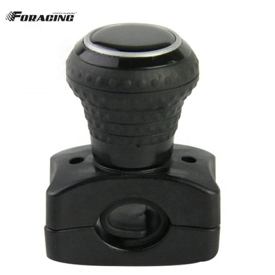 Black Universal Fitment Car Steering Wheel Booster Spinner Knob 360 Degree Grip Ball Turning Hand Control for Smooth Operation