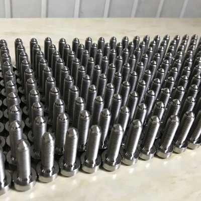 6AL-4V Titanium Alloy M7*1.0 Split Rim Bolts for BBS Natural Finish 24.5mm Ready to Ship