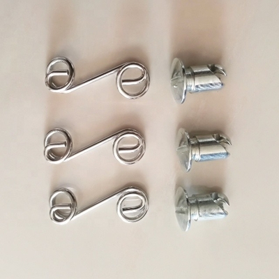 Universal Stainless Steel Quarter Turn Buttons Dzus Fasteners for  Car Fitment