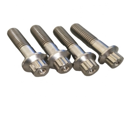 Universal Year 2021 M8X32mm Colorful Titanium 12 Point Flanged Head Bolts for Superior Performance