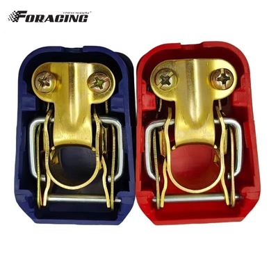 Universal Battery Terminals Plastic Protect Cover for Car Cable Terminal Clamps Connectors in Blue and Red Material