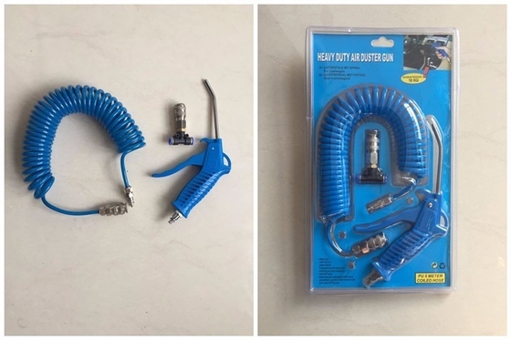 Customized Support ODM 5m Hose Pneumatic Cleaning Gun Set Polyurethane TPU Handle No-Load Speed N/M for Professional Dusting