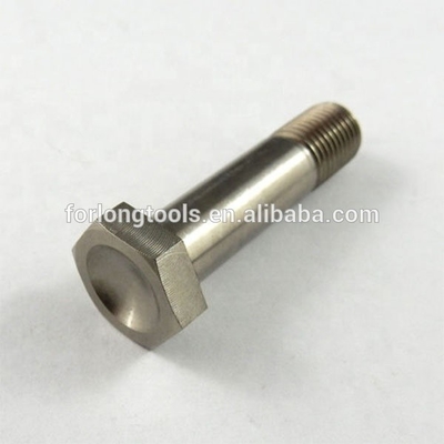 6AL-4V Titanium Alloy Natural Finish TITANIUM 3/8-24 x 1-1/2&quot; UNF HEX HEAD BOLT Short Thread Sprint Bolt DIN Standard
