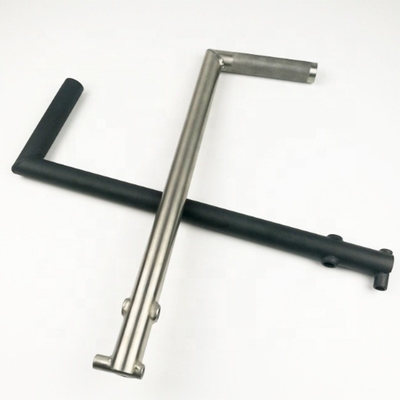 Universal Car Fitment 1&quot; Raised Rail Titanium Sprint Car Brake Pedal Lever for Racing Car Customization