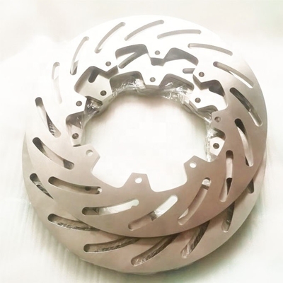 Universal Titanium Finish Inboard Brake Discs The Ultimate Solution for Upgrading Your Sprint Car's Braking System
