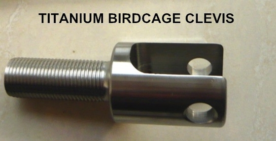 Universal Inside Length 1.17&quot; Sprint and Midget Racing Parts 1/2 Inch Steel Birdcage Clevis for Replace/Repair