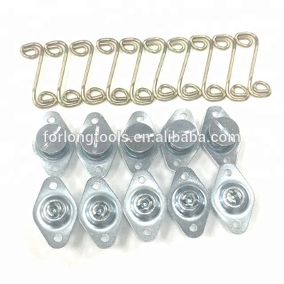 Universal Stainless Steel Self Eject DZUS Fasteners 7/16 5/16&quot; x .500&quot; Long and 1&quot; 1/8&quot; Spring for Applications