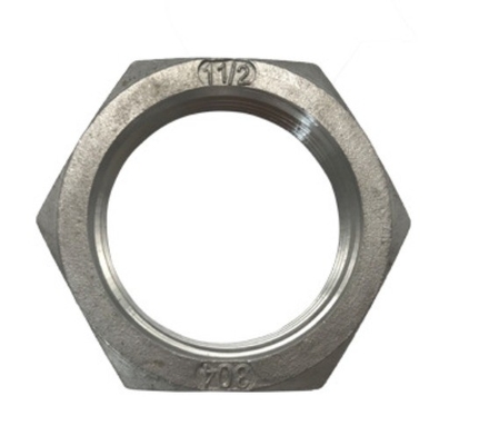 5/8-18 Titanium Hex Jam Nuts For Heim Joint Rod End Natural Finish Performance-Enhancing for General Industry Applications